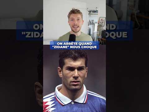 Depuis quand Zidane a cette frappe ?! 😭🇫🇷 #zidane