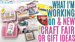 Paper Crafts I''ve Been Working On & NEW Craft Fair Ideas 2025 or Stocking Stuffer Gift Ideas