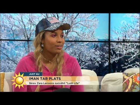 Iman: Jag känner inga blyga tjejer - Nyhetsmorgon (TV4)