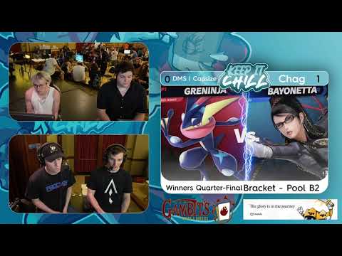 Keep it Chill #4 - Capsize (Greninja) vs Chag (Bayonetta) - Winners Round 3