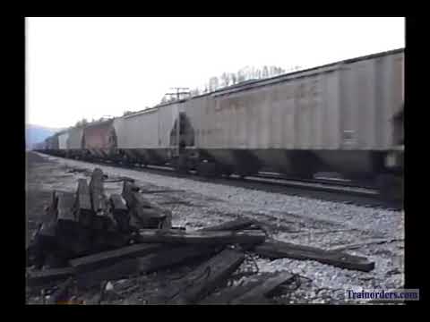 Classic Railroad Series 965 - Hyndman, PA action 1991 Part 11 of 17