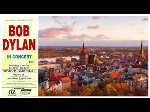 Bob Dylan 1998 European Summer Tour - Stadthalle Rostock, Germany 4 June 1998
