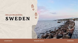 Peaceful Morning Walk in Helsingborg, Sweden | Scenic City Walking Tour | Europe morning