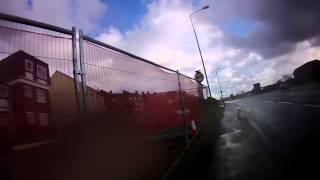 preview picture of video 'Kingskerswell bypass works - Penn Inn roadworks'