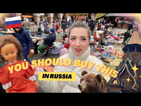maior mercado de pulgas da RÚSSIA! 💸 1000$ URSO!