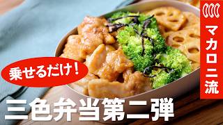 【第二弾】毎日のお弁当が楽しくなる！絶品「三色弁当」3選｜節約・時短・作り置き