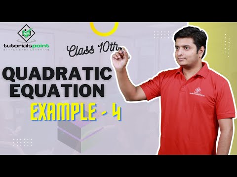 Class 10th Example 4 of Quadratic Equation Hindi