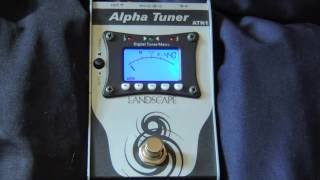 Video thumbnail for Pedal Landscape Alpha Tuner ATN1 Review by Guitar Mania