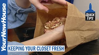 Make Your Own Air Freshener: Keep Your Closet Smelling Great - Quick Tip