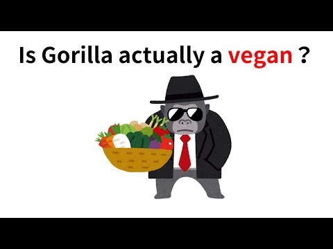 Did You Know A gorilla Is Vegan?
