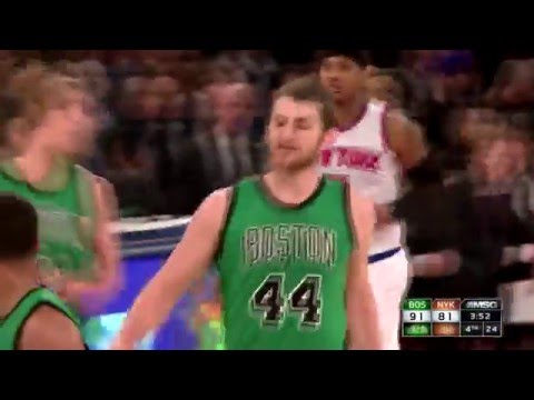 Tyler Zeller Highlights vs. New York Knicks (16 points, 10 rebounds)