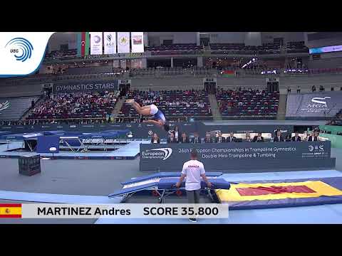 Spain - 2018 Double Mini-Trampoline European silver medallists, men's junior team