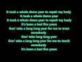 Whole Damn Year lyrics