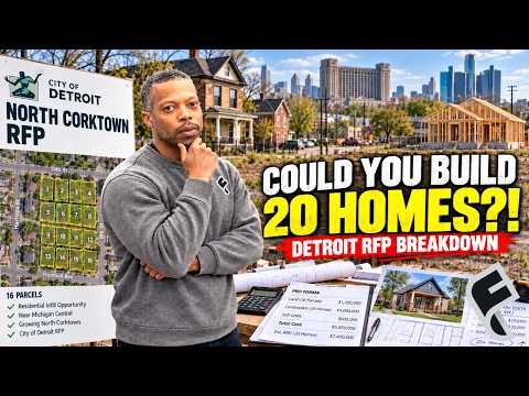 Detroit's North Corktown RFP: 16 Lots for $160K
