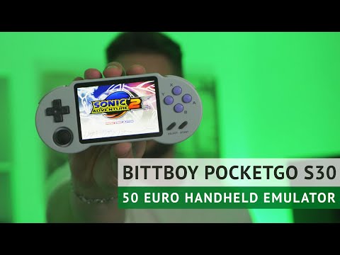 Bittboy POCKETGO S30 - Starker Handheld im SNES Look! (deutsch)