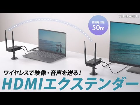 ワイヤレスHDMI〕HDMIエクステンダー(据え置きタイプ・セット ワイヤレスHDMI〕HDMIエクステンダー(据え置きタイプ・セット