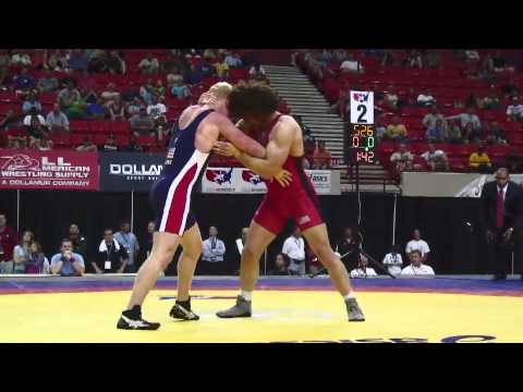 GR 84kg Finals Match 3   Cheney Haight vs  Jordan Holm
