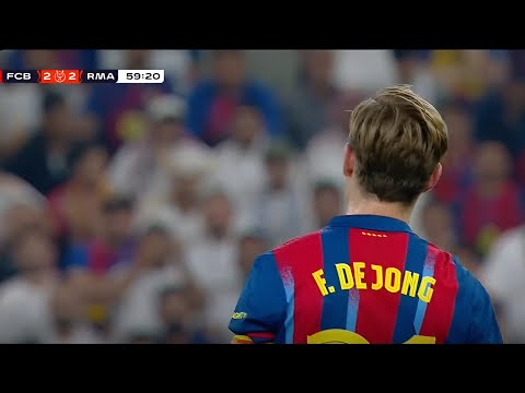 Frenkie De Jong vs Real Madrid (11/1/2026)