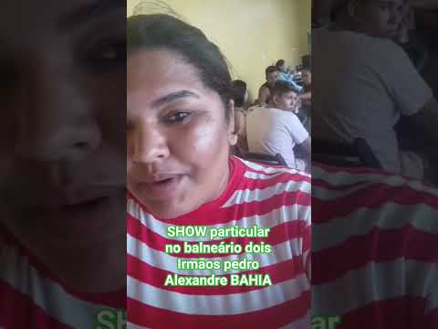 Show particular no balneário dois Irmãos pedro Alexandre BAHIA #foryou #music