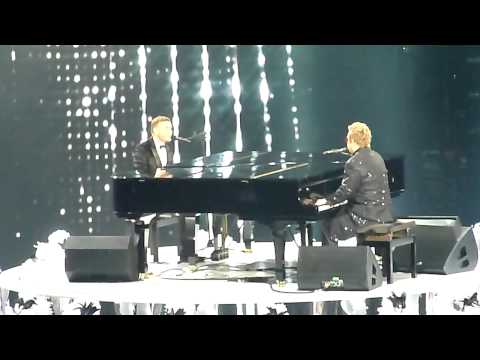 X Factor Final Results - Gary Barlow & Elton John - Face To Face