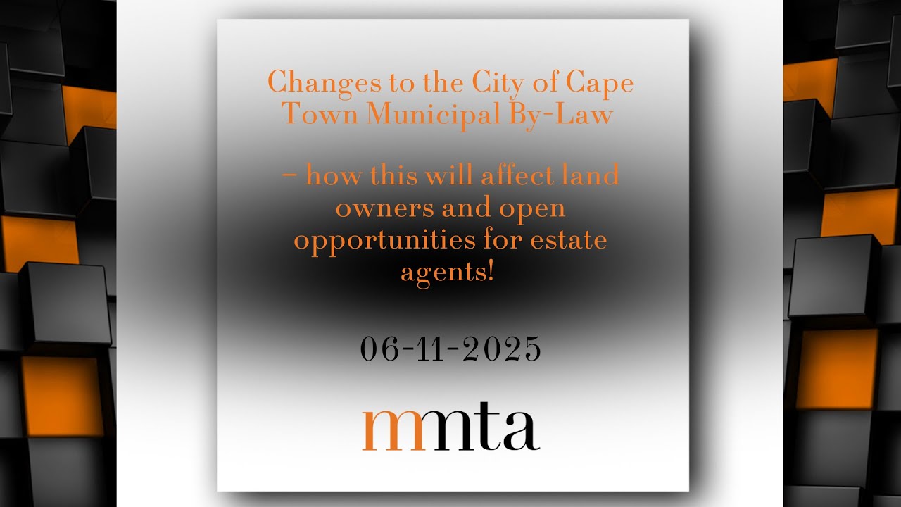 Change to the City of Cape Town Municipal By-Law