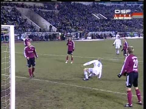 2007 (November 29) Zenit St Petersburg (Russia) 2-Nuremberg (Germany) 2 (UEFA Cup)