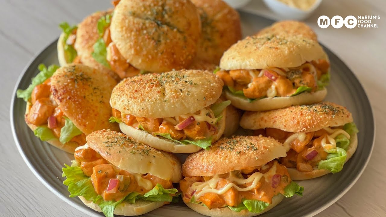 Mini Chicken Sandwiches Creamy, Spicy & Better Than Bakery! 