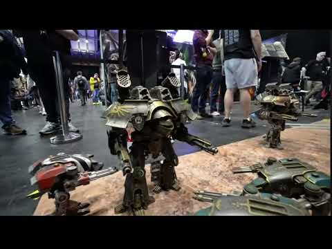 Warhammer Fest 2023 Titan Walk. Titan Owners Club - Legio Victorum