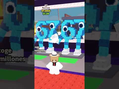 I GET THE NEW SECRET 6 7 😨🤑 IN LUCKY BLOCK ADMIN 💀🍭 #Shorts