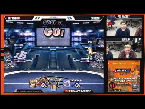 PM in the PM | Losers Round 3 - Pop Magoot (Donkey Kong, Fox) VS Surgeon (GnW)