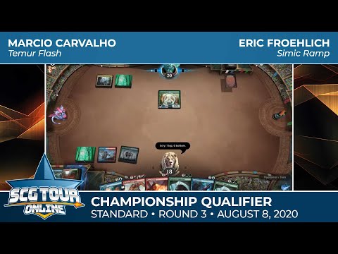 Froehlich vs Carvalho | Round 3 | SCG Tour Online Championship Qualifier #2 | Season 2