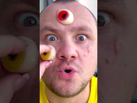 What ah oh with jelly eyball 😂 #shorts