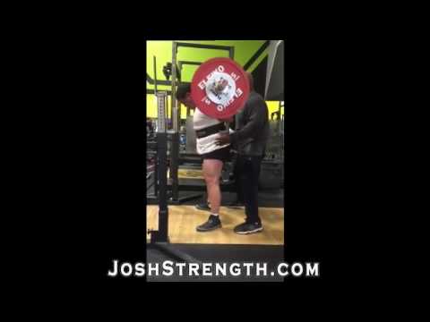 Matt Sohmer, 738 x 2 Reps, Set 3  Raw Squat