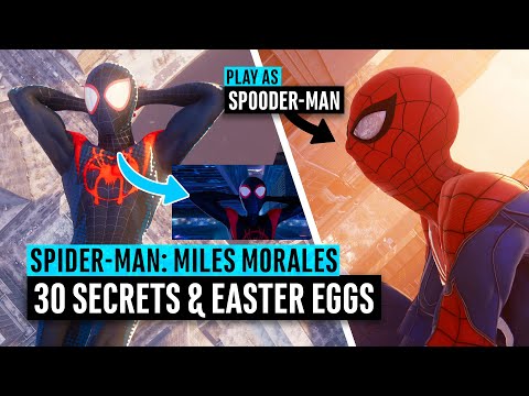 Spider-Man: Miles Morales | 30 Easter Eggs and Secrets (PS4/PS5)