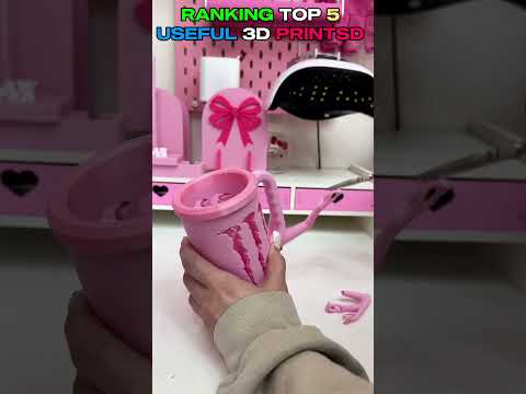 RANKING THE TOP 5 USEFUL 3D PRINTS