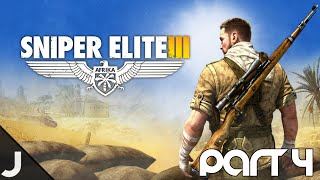 King Of The Castle - Sniper Elite 3 - Part 4 [Mission 3 Playthrough]