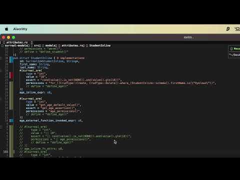 OSS: Rust, Metaprogramming, Procedural & Declarative macros, Trait Objects,  Database, ORM &  more3