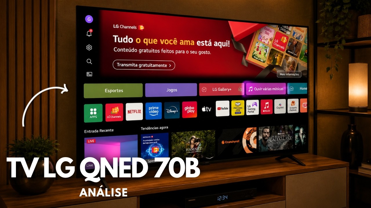 Miniatura da avaliação em vídeo de Smart TV LG 65 polegadas NU850 4K UHD