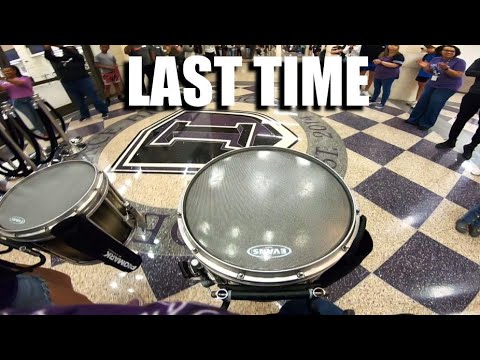 Independence HS Drumline State Send Off 5/9 | MY LAST TIME