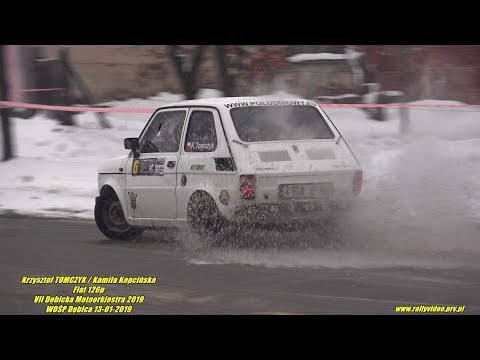 Krzysztof TOMCZYK / Kamila Kopcińska- Fiat 126p - VII Dębicka Motoorkiestra WOŚP Dębica 13-01-2019