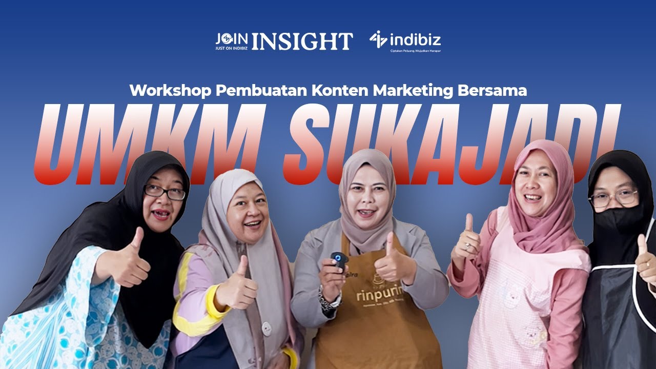 Workshop Pembuatan Konten Marketing Bersama UMKM Sarijadi