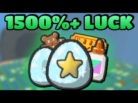 Defeating 10 Stump Snails With 1500%+ Loot Luck! - Bee Swarm Simulator