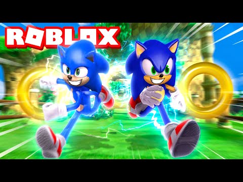 MODERN SONIC vs MOVIE SONIC in ROBLOX