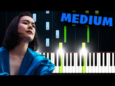 Mitski - My Love Mine All Mine - Piano Tutorial (MEDIUM)