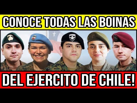 The meaning of each Chilean Army beret 🇨🇱 #Chile #Valparaiso #ViñaDelMar #BioBio #Santiago