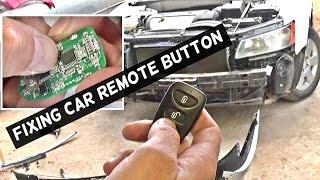 HOW TO FIX NOT WORKING CAR REMOTE CONTROL BUTTON