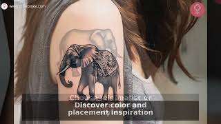 Top 8 Elephant Tattoo Designs & Symbolic Meanings