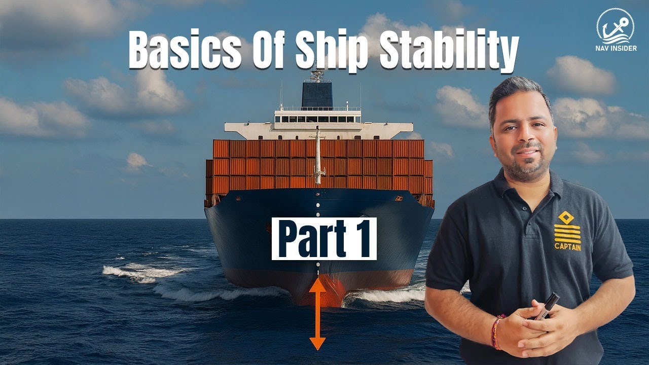 Basics Of Ship Stability Part-1 | G, B, M, GM, BM, GZ, KG Explained by Capt. Umang | Nav Insider