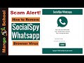 Social Spy Whatsapp Scam Virus Malware Removal Guide