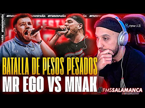 🔥 LA BATALLA DE LA OFENSA 🔥 PIEZAS REACCIONA A MNAK VS MISTER EGO EN FMS ESPAÑA | JORNADA 4